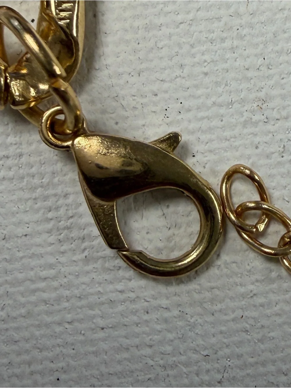 Men's Ladies Gold-Toned Curb Chain Link Bracelet New